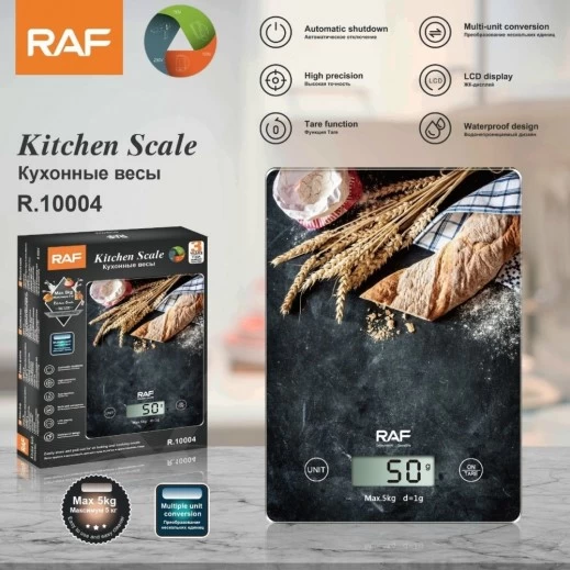 Digitale Küchenwaage bis 5kg – RAF.10004 – Bild 3