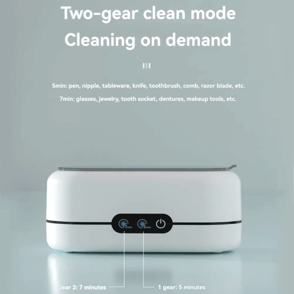 Ultraschallreiniger für Brillen, Uhren, Schmuck – Bild 3