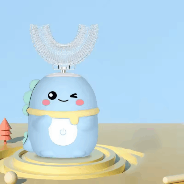 Elektrische Kinderzahnbürste Blau