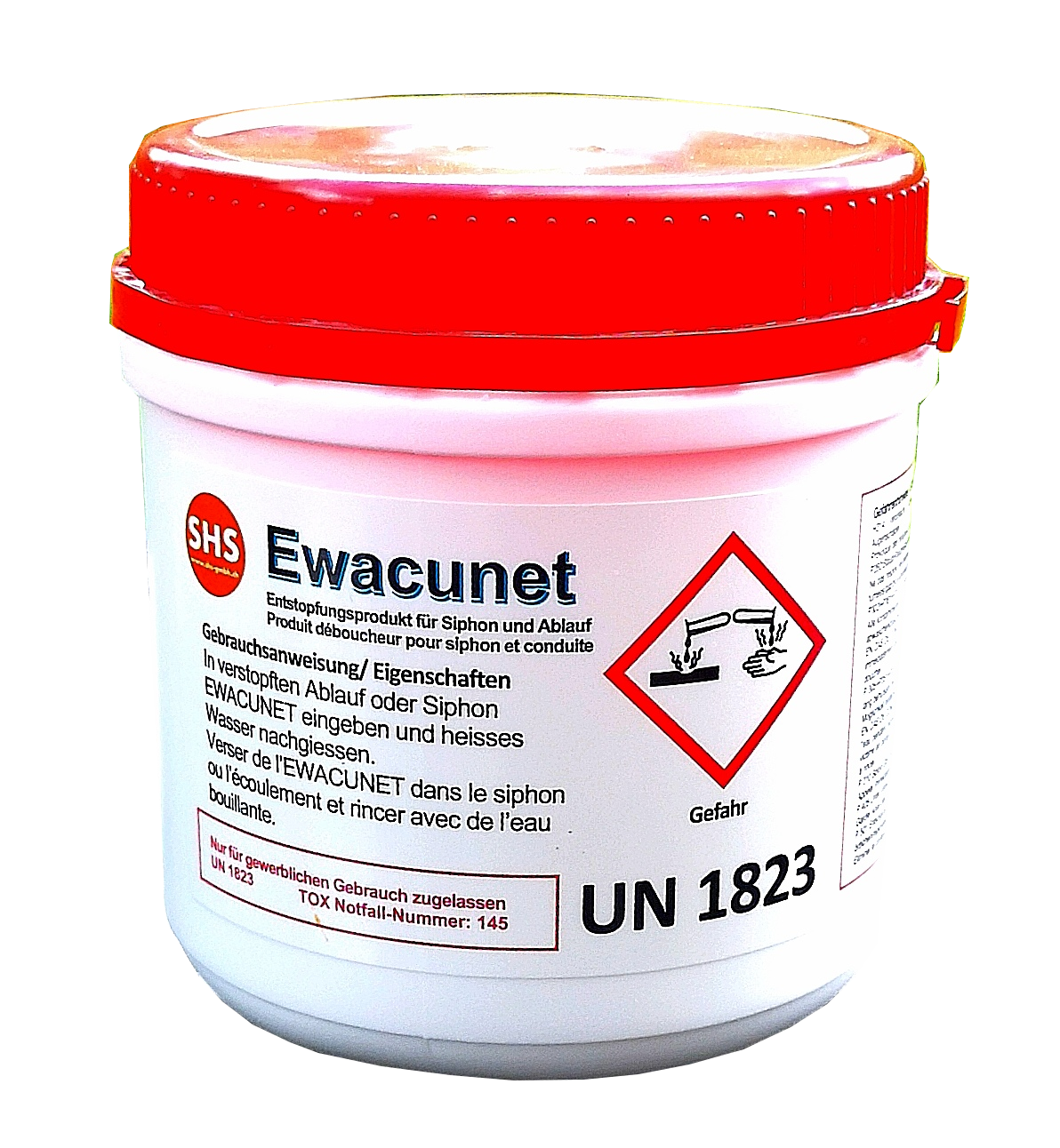 SHS EWACUNET – Entstopfer – Ablauf entstopfen – Abflussreiniger